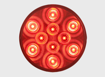 4″ Round Red Stop/Turn/Tail Light